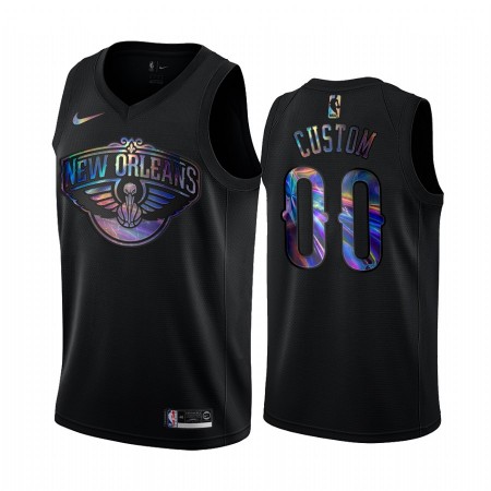 Män New Orleans Pelicans Tröja Skräddarsydda Iridescent HWC Collection Swingman